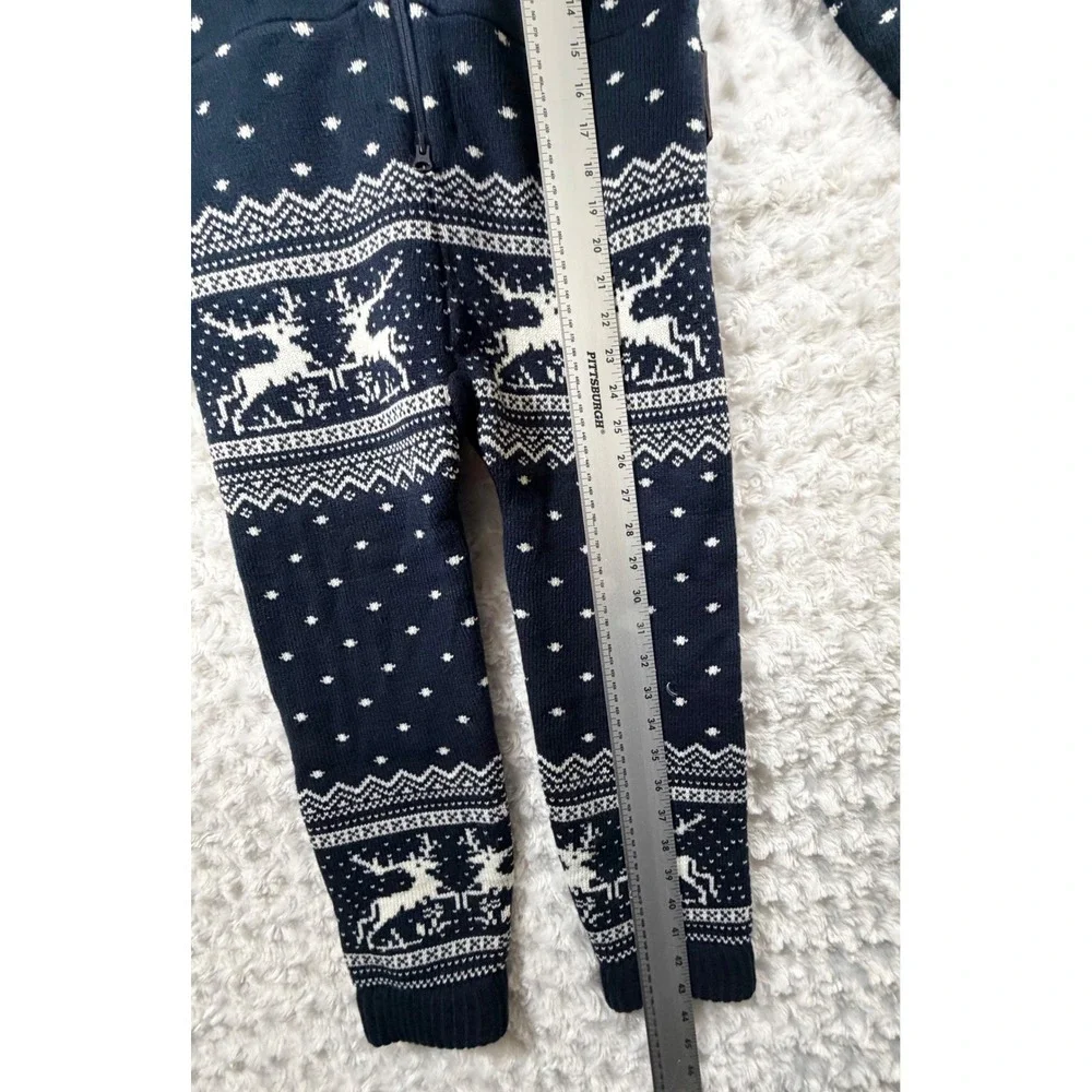 Onepiece Holidays Are Coming KIDS Navy Size EU 134=US 8-9 Onesie Winter Jumpsuit